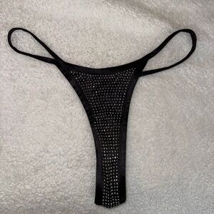 I.AM.GIA Black Glam Thong